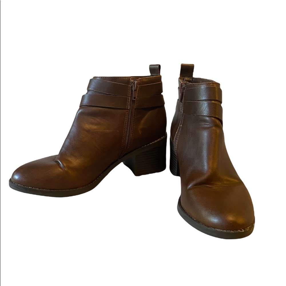 Forever 21 brown booties size 7.5